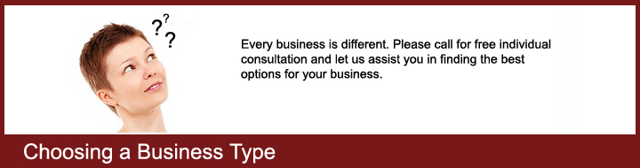 Choosing a Business Type